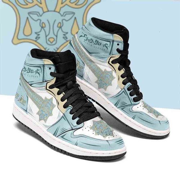 

azure deer magic knight sneakers black clover anime