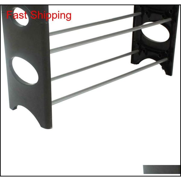 

10 tiers 30 pairs standing metal shoe shelves shelf rack stor qylvnx new_dhbest