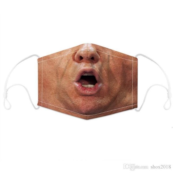 

factorymmpsspot outdoor face printing masks sports mouth pm2.5 cotton dust detachable filter party mask