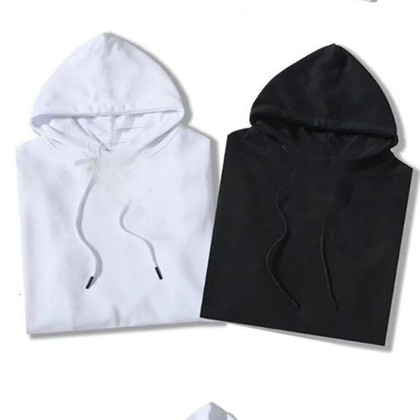 

cotton 100% mens hoodies women hoodies casual 2020 new men's hoodies sweatshirts men sweatshirt solid color man hoody sweatshirts for m, Black