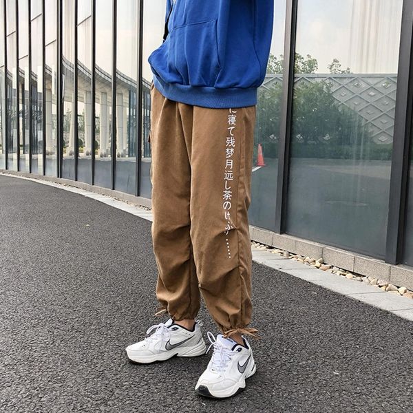 

spring and overalls overalls summer new style tooling pants men's korean version ins trendy casual student pants loose legged fashion p, Blue