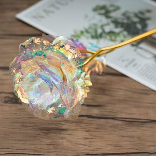 

christmas day gift 24k gold foil plated rose creative gifts lasts forever rose for valentine e's day girl gifts c0216