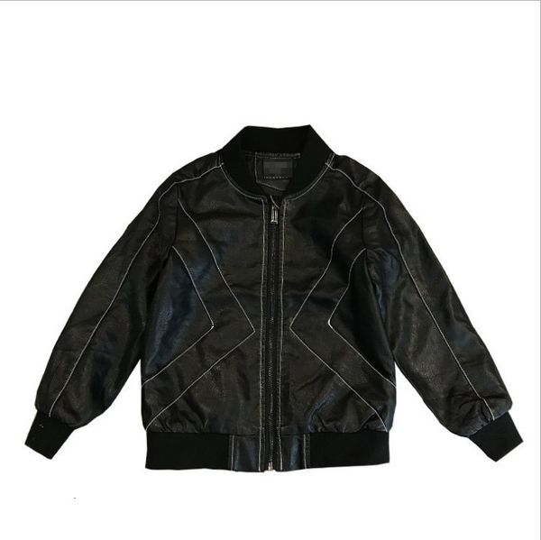 

2020 factory price baby clothes boy leather kids jackets