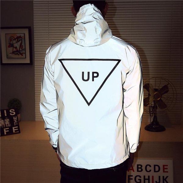 

японский 2020 jacket men casual trend brand водонепроницаемая лоскутная светоотражающие ветровка с капюшоном мужские куртки; camperas hombre, Black;brown