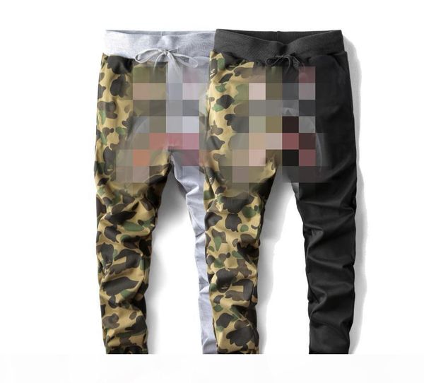 

men ' s black grey shark pant trousers fashion wgm harem pants autumn winter fleece sportswear long trousers jogger running sweatpa