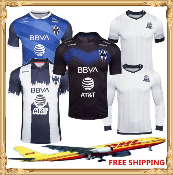 

dhl 2020 2021 thailand quality club monterrey soccer jersey monterrey 75-years soccer jersey size can be mixed batch, Black;yellow