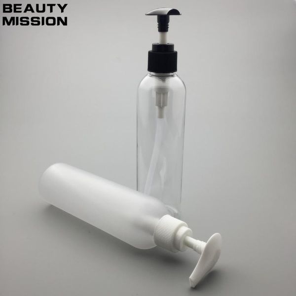 

storage bottles & jars beauty mission 250ml plastic pet empty soap shampoo pump bottle lotion shower gel refillable makeup containers