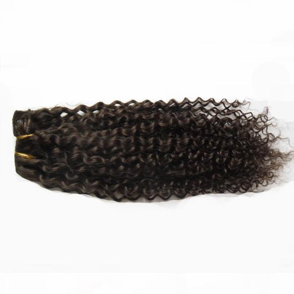 

peruvian kinky curly human hair 1 piece hair weave bundles 8-28inch natural remy hair bundle, Black