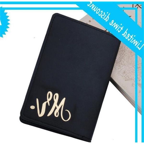 

new mr&mrs leather travel holder id card cover case passport wallet protective sleeve storage bag