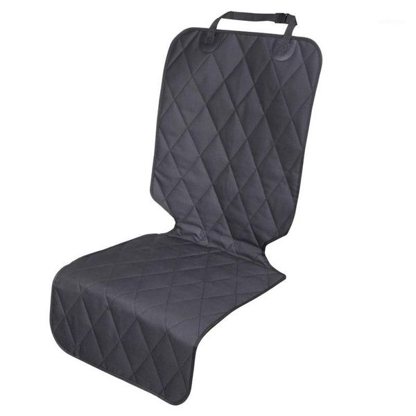 

dog car seat covers with universal fit, pet car seat protectors with anti-slip backing for most cars, suvs & mpvs black1