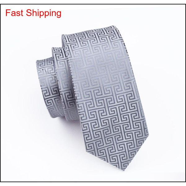 

fast shipping tie mens gray silk hankerchief set jacquard woven mens tie set business work formal meeting qylrbk dh_seller2010, Black;blue