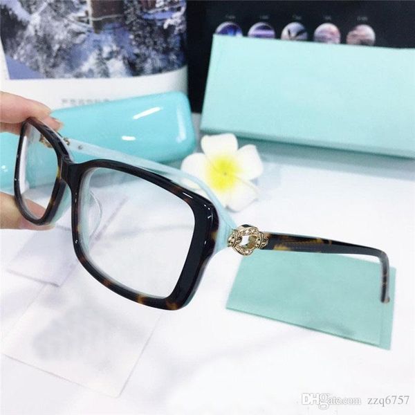 

new selling fashion optical glasses square simple frame popular generous casual style transparent lens frame 2109, Black