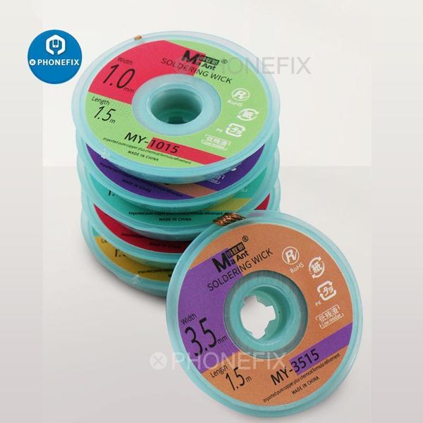 

maant low residue soldering wicks bga desoldering braid solder wicks wire welding remover copper wire for phone pcb repair tools1