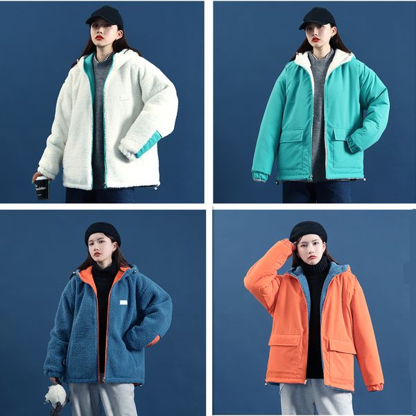 

double-sided cotton coat sweaters mens tracksuit mens winter coats hoodie mens jacket men s clothing sweatshirt hoodies winter jacket, Black