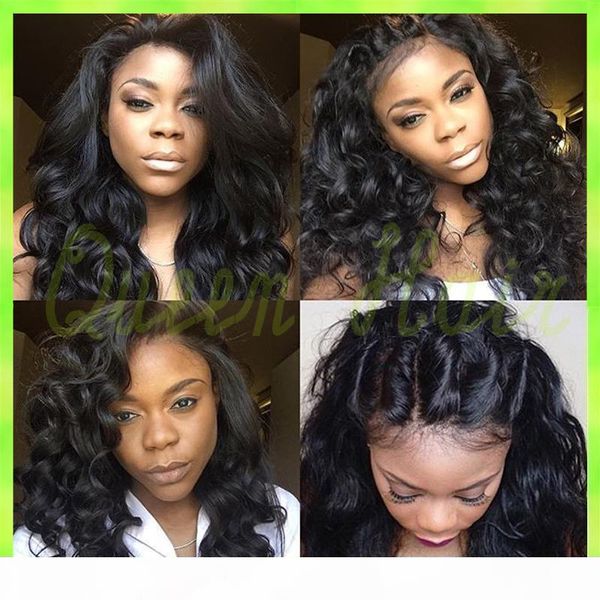 

celebrity glueless brazilian front lace wig full lace human hair wigs with bangs rpg show luffy hair wig for black women, Black;brown