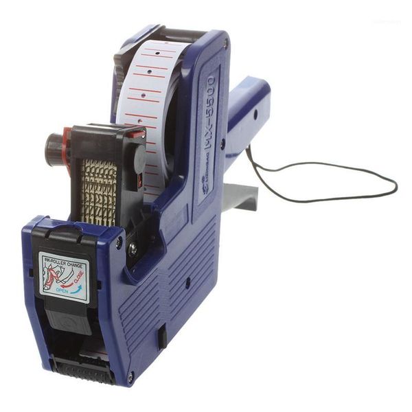 

blue 8 digits hand price labeller tag gun plastic1