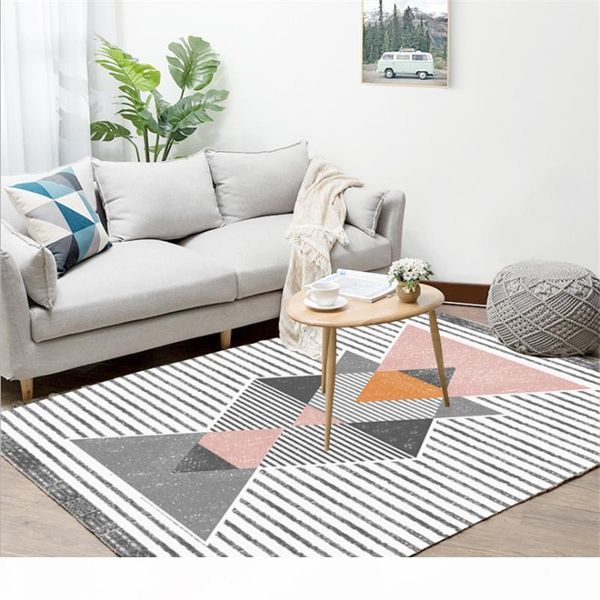 

nordic geometric abstract pattern carpet carpets for living room rugs for children rooms anti-slip and anti-wrinkle floor mat