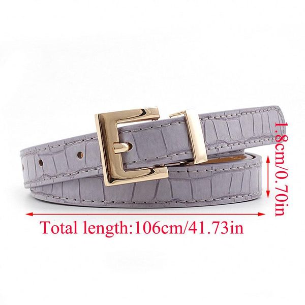 

мода кожаный пояс женский камень шаблон ремни для женщин простые золотой пряжки pin waistband твердые талии ремни джинсы камербанд sqcxod, Black;brown