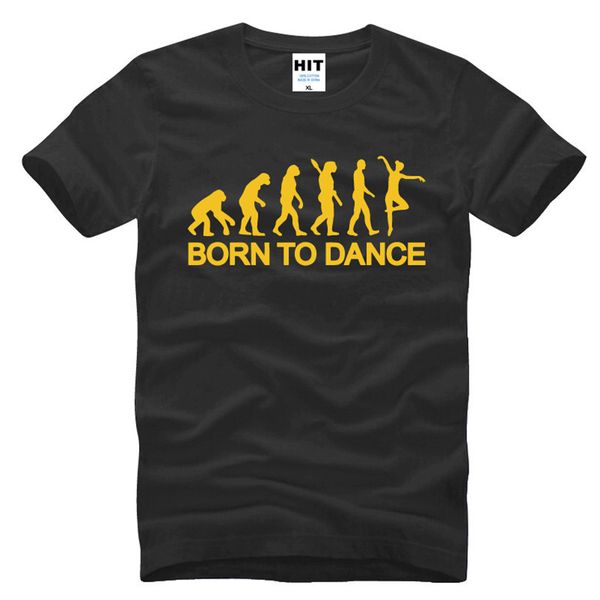 

ballet evolution born to dance creative novelty printed men's t shirt t shirt men 2016 short sleeve tee sport hooded sweatshirt hoodie