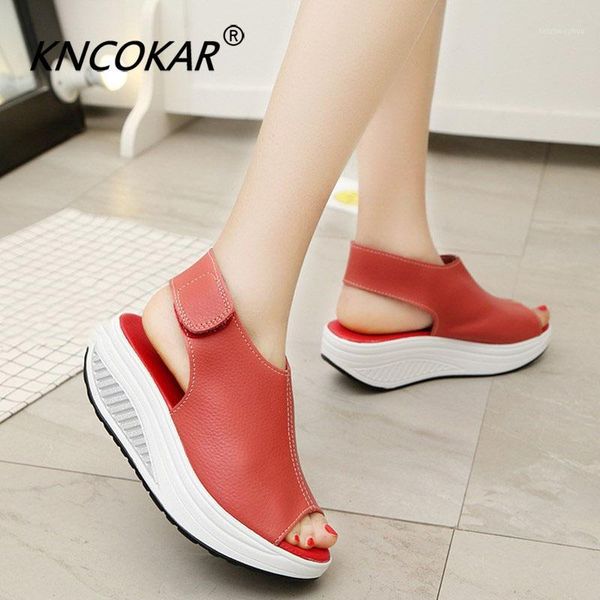 

summer women sandals shaking shoes thick slope fish head women sandals shoes sponge waterproof platform large size1, Black