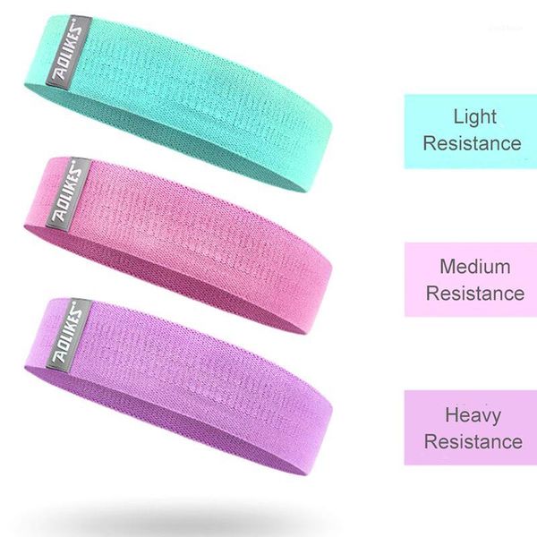 

resistance bands fitness non-slip hip circle legs thigh workout bands1