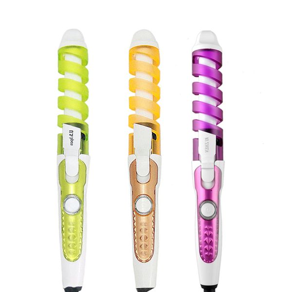 

100-240v electric magic cortes de cabello tools brush hair curler roller pro spiral curling irons wand curling styler beauty tool