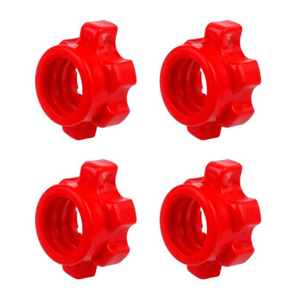 

4 pcs professional dumbbell bar nut dumbbell rod nut spinlock collars