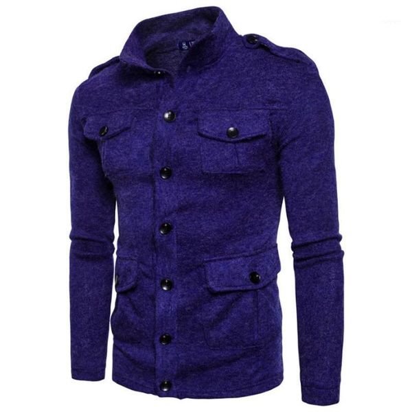 

nice vogue warm hooded parka winter jacket man long slim designed cardigan coat jacket casual fashion roupas masculina #1, Black;brown