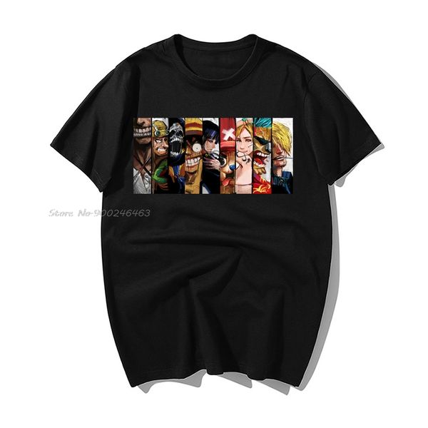 

японский аниме one piece луффи печати вскользь mens рукав hip hop топы тис harajuku streetwear толстовка с капюшоном hoodie мужчин футболку