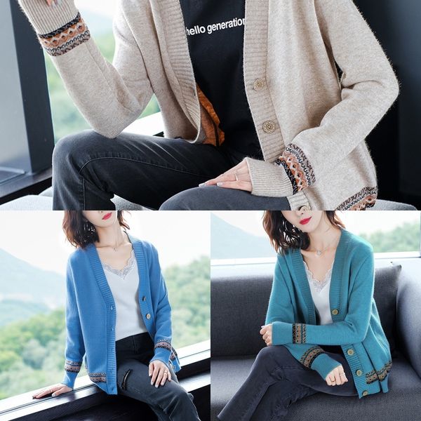 

6bxmn cardigan women's new in of 2020 of cardigan knitted knitted women's new spring in fashion spring fashion 2020 3g7kp, White;black