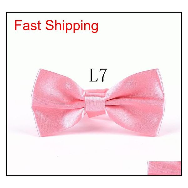 

bow tie men formal necktie men bow tie mixed solid color butterfly wedding party fashion business wedding bow tie qylyqa bde_home, Black;gray