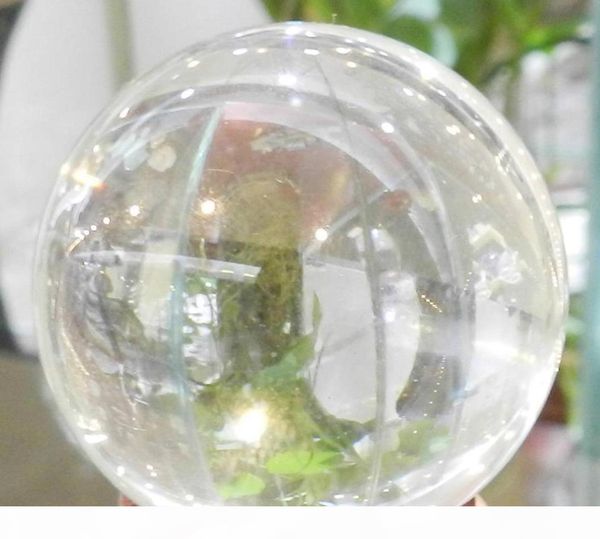 

asian rare natural quartz clear magic crystal healing ball sphere 40mm + stand