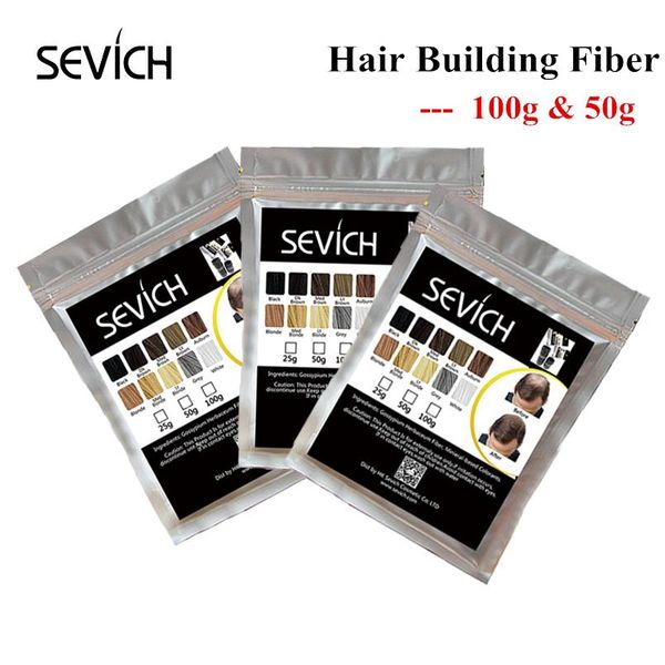 

sevich 100g hair fibers 10 color keratin hair building fiber powder instant hair growth fiber refill 50g care wmtjua