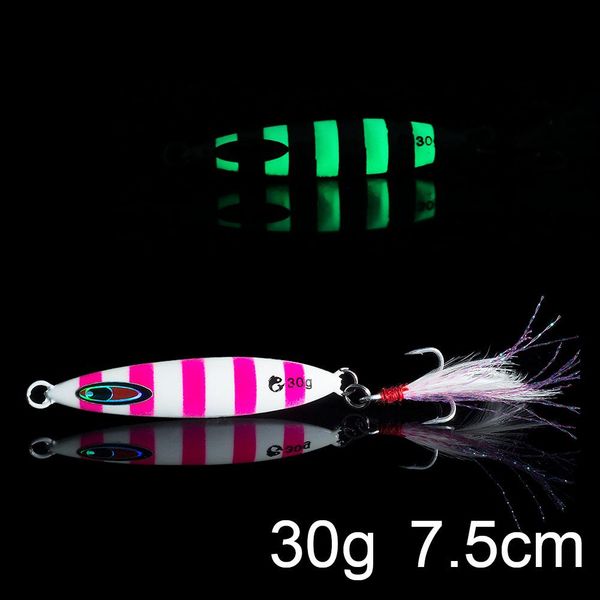 

qxo светящиеся жесткие приманки товары для рыболовных джига металлический кальмар wobbler minnow зимний морской ледяной рыбалка свинец микро