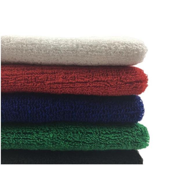 

1pcs wrist sweatband tennis sport wristband volleyball gym wrist brace support sweat band towel bracelet protector 8 /1 jllqgx, Black;red