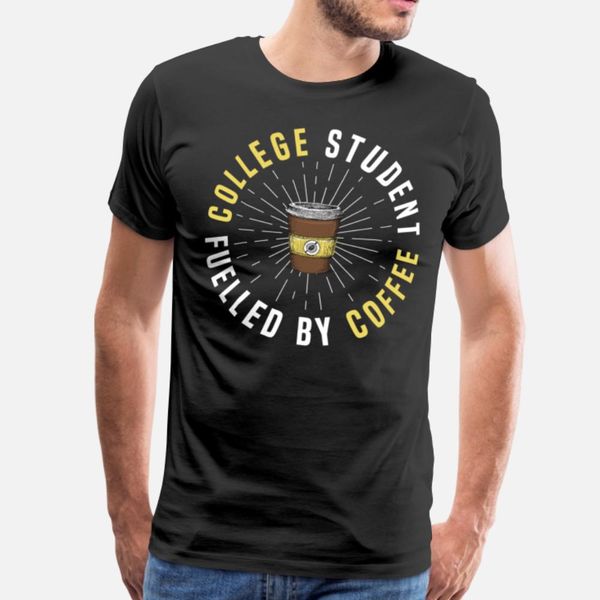 

college student fueled by coffee designers graphic t shirt cute lovely sportswear tracksuit hoodie sweatshirt