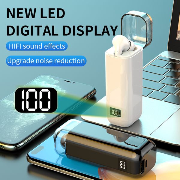 

m-a8 tws wireless bluetooth 5.0 headset with charging box for all smart phones auriculares deportivos waterproof earbuds