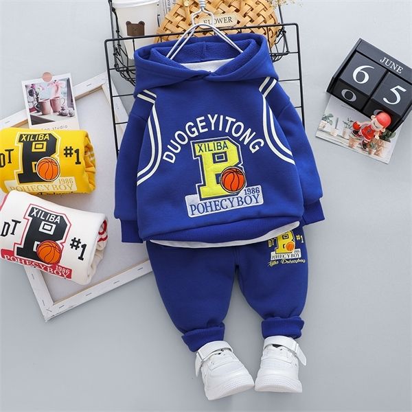 

toddler clothes autumn winter kids girls outfit suit children clothing for boys sets thick warm child casual 1 2 3 4 years c1016, White