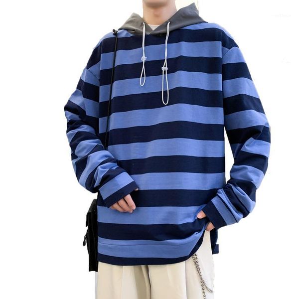 

brand men striped hoodies 2020 mens hop hip hooded sweatshirt fashion casual streewear pullover male o-neck hoody m-xxl1, Black