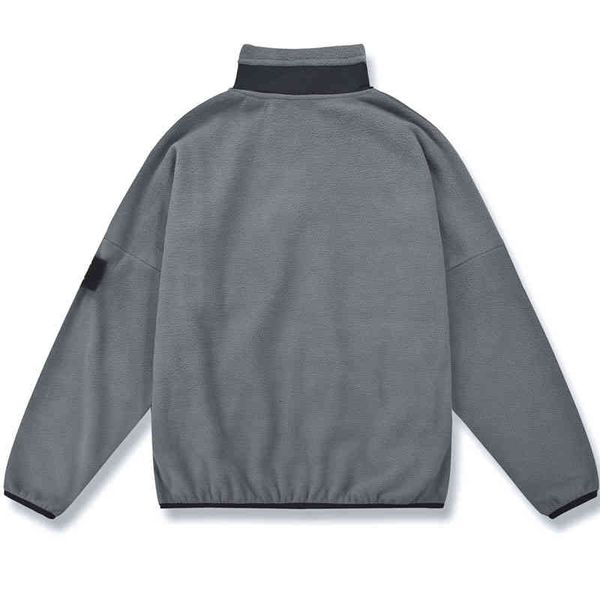 

Men's Jackets 100t polar Fleece Jacket With Elastic Cuffs Y7NR, Black;brown