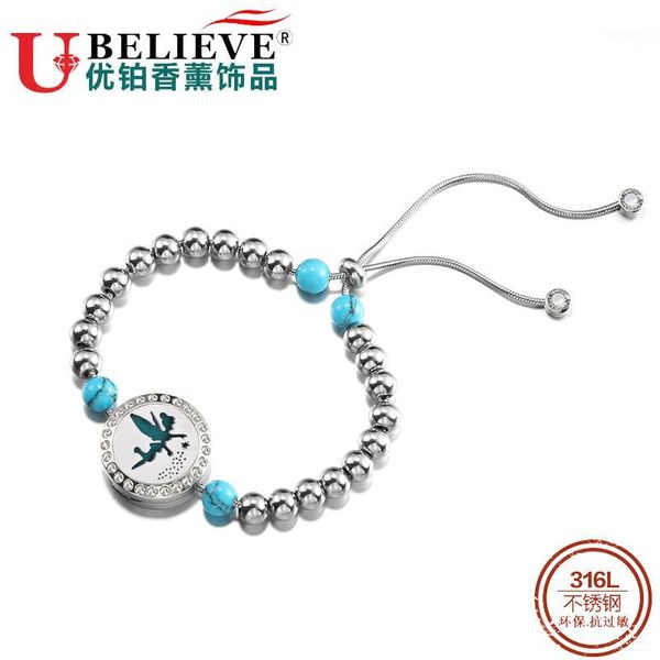 

ubelieve bracelets adjustable charms luxury antique bead bracelets & bangles for women jewelry gift1, Black
