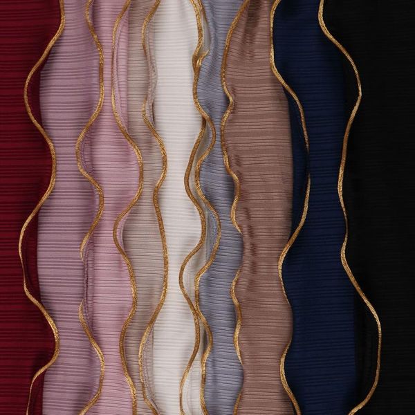 

scarves roma 2021 summer women hijab scarf shawls and wraps lady solid female stoles long foulard headscarves, Blue;gray