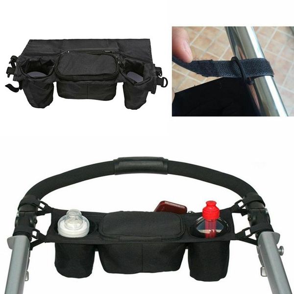 

pram baby holder storage cup pushchair bottle stroller buggy bag organizer