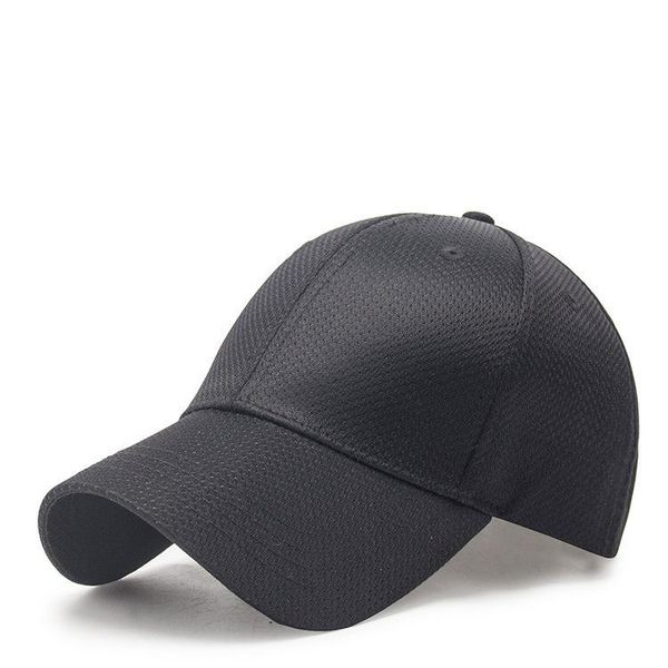 

2018 solid summer baseball cap men snapback women quick dry mesh cap breathable sun hat bone masculino trucker cap h bbyjks, Black;white
