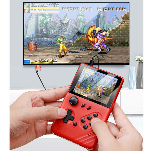 GA03 Host nostalgico Combattimento portatile Giochi retrò Joystick per giochi tascabili a 16 bit Gamepad portatile con schermo a colori LCD da 3 pollici