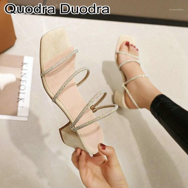 

dress shoes sandals summer women open toe stiletto thick high heels gladiator chunky ladies female solid bling plus size 34-48 451, Black
