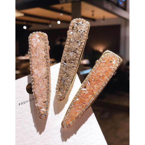 

fashion boutique crystal girls hair clips princess women designer hair clips kids barrettes hair accessories f wmterf luckyhat, Golden;silver