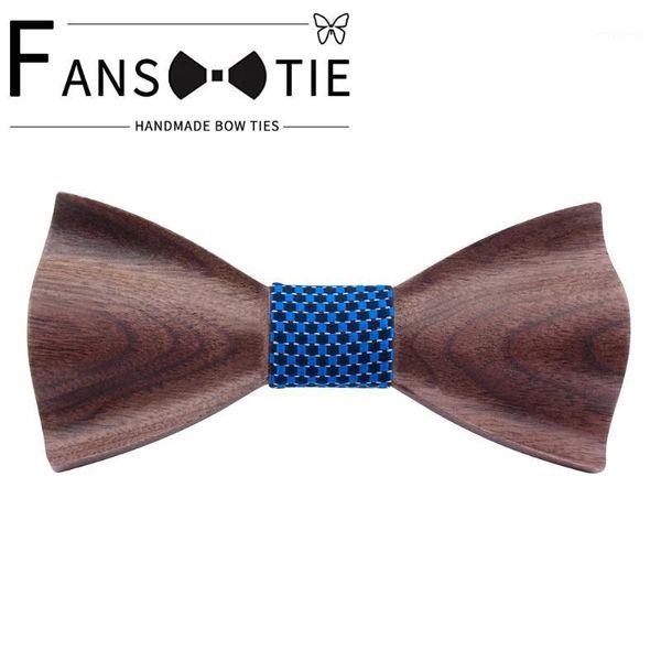 

2020 new handmade adjustable 3d wooden bow tie sliver bule wood bowtie for men wedding party neckwear cravat accessories ties1, Blue;purple