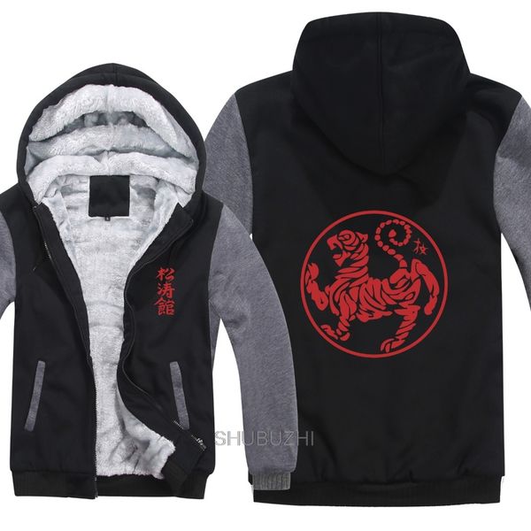

winter style skan karate pullover cool printed skan tiger swea men fleece zipper thicken men hoodie designers t shirts sweatshirt