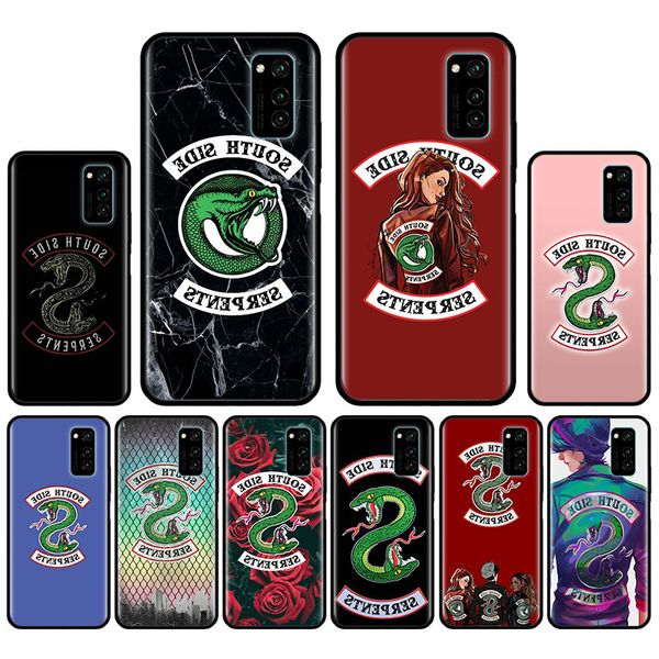 

корпус для honor 20pro 10 20 lite 10i 8x 9x 9а 9c 9s 20s 8a 2020 премьер-play thin shell riverdale south side snake змей